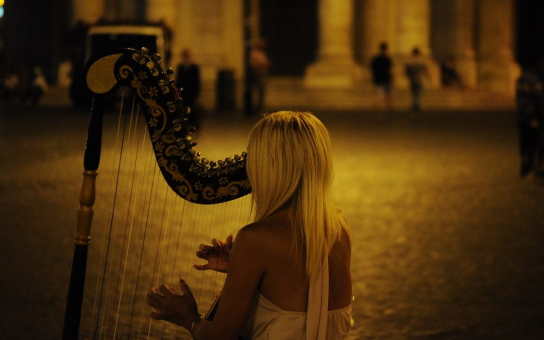 Imparare a suonare l'arpa
